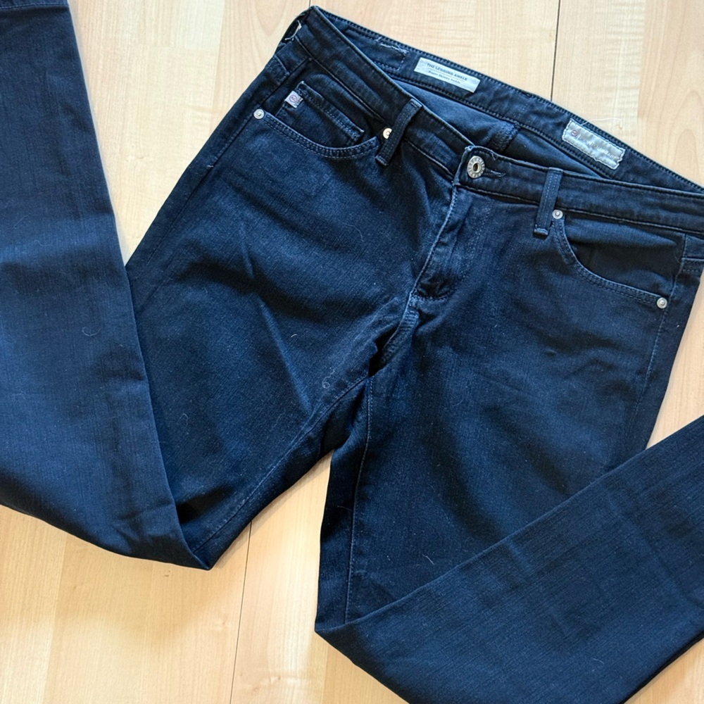AG Adriano Goldschmied Women's The Legging Super Skinny Ankle Sz. 27R Dark Wash